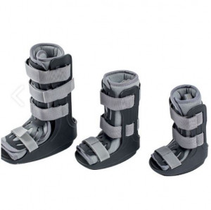 Orteza de gleznă fixa, pentru copii, Triamed Walkerfix Junior, SRT330, Negru - Img 3
