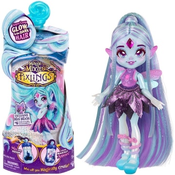 Papusa Pixling Magic Mixies - Galaxy Hair, Flyt - Img 6