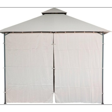 Pavilion gradina, otel/poliester, 298 x 298 cm, H 280 cm, bej - Img 2