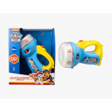 PAW PATROL - Lanterna Multicolora cu sunete din serialul Paw Patrol, Galben/Albastru 1 an+ - Img 2