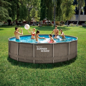 Piscina cu cadru metalic, Ø 457 cm, H 107 cm, capacitate 15.29 m³ - Img 8