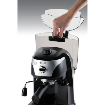 (Resigilat) Espressor manual De'Longhi EC221.B, 15 Bar, 1 l, dispozitiv spumare, sistem cappuccino, oprire automata, negru/ gri - Img 6