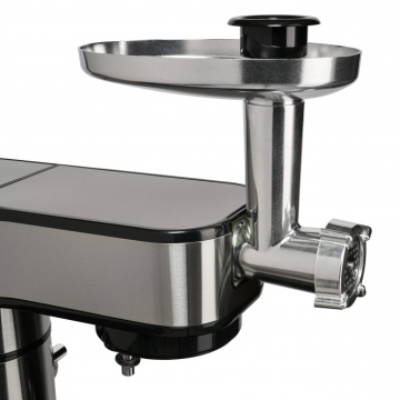 Robot de bucatarie Buntz BMP-2000SL, 2000 W, Bol 10 L Inox, 6 Viteze, Functie Pulse, display Tactil, Mixer, Tocator si Blender, Inox - Img 6