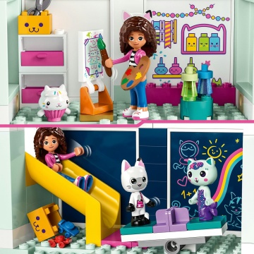 Set de constructie LEGO® Gabby's Dollhouse - Casa de papusi a lui Gabby 10788, 498 piese - Img 11