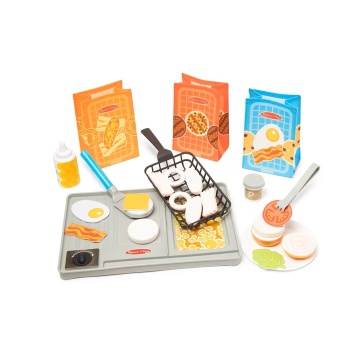 Set de joacă Melissa & Doug Spin Master - Flip and Fry Grill 27 piese 3 ani+ - Img 6