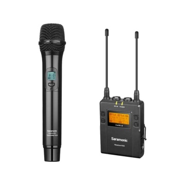 Set microfon wireless Saramonic UwMic9 Kit4Microfon HU9, Negru