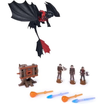 Spin Master - How to Train Your Dragon Trial of Flame Blazing Battles Toothless Cannon Blast - Img 3