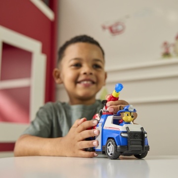 Spin Master - Set figurina si vehicul Paw Patrol - Fire Rescue, Chase - Img 8