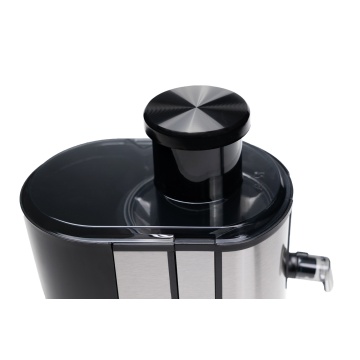 Storcator de fructe si legume, VIVAX AJ-400, putere 400 W, diametru tub 6.5 cm, recipiente de suc si pulpa, Inox, Argintiu - Img 6