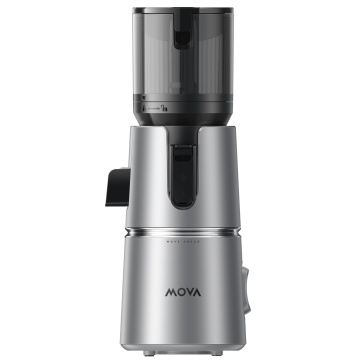 Storcator MOVA SJ10 Slow Juicer cu sistem de presare a fructelor, Argintiu - Img 1