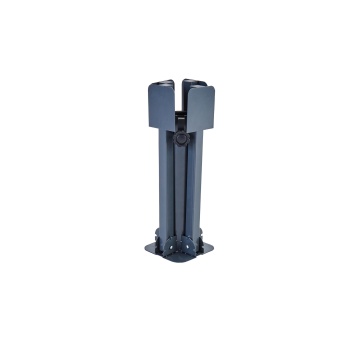 Suport umbrela, otel, 85.5 x 85.5 x 33.5 cm, gri antracit - Img 4