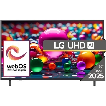Televizor LG LED 50UA74003LB, 126 cm, Smart, 4K Ultra HD, Clasa F (Model 2025)