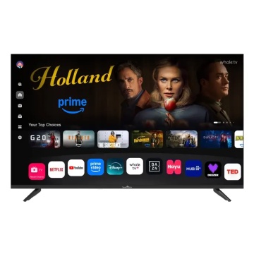 Televizor QLED SmartTech 43QH02V, 108 cm, Clasa F, 4K Ultra HD, Negru