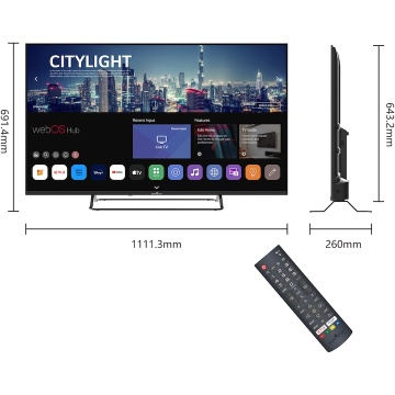 Televizor SmartTech LED 50UW02V, 126 cm, Smart WebOS, 4K Ultra HD, Clasa E - Img 11