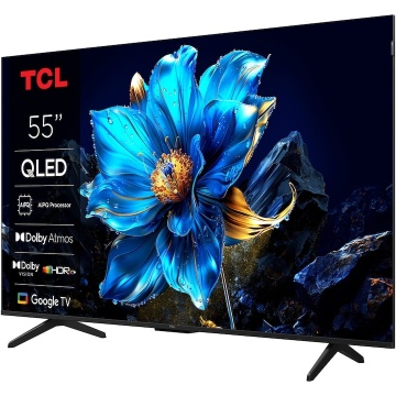 Televizor TCL QLED 55P71K, 139 cm, Smart Google TV, 4K Ultra HD, Clasa F (Model 2025) - Img 6