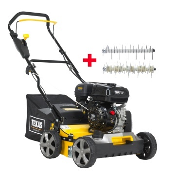 Texas Pro Cut 400TG 2-in-1 Scarificator si aerator gazon, benzina, 5CP, reglaj central, latime lucru 400mm - Img 5
