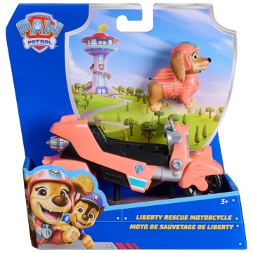 Vehicul Paw Patrol Spin Master - Motocicletă de salvare Liberty