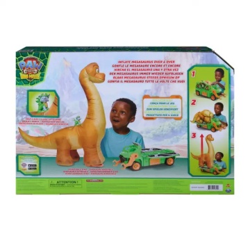 Vehicul transportator, Paw Patrol the Dino Movie, Megasaurus Dino Gonflabil, Spin Master - Img 2