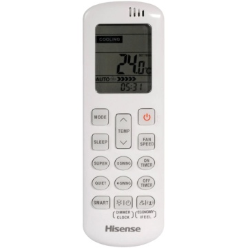 Aer conditionat HISENSE Hi-Smart, 12000 BTU, A++/A+, Inverter, Functie Incalzire, Wi-Fi, Kit instalare inclus, alb - Img 4