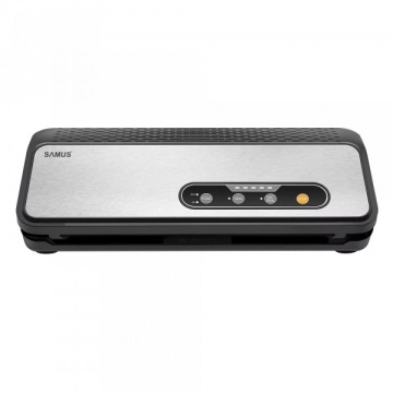 Aparat de vidat si sigilat Samus SEALMASTER, 110 W, 80 kPa, Latime sigilare 300 mm, Cutter integrat, Inox si ABS