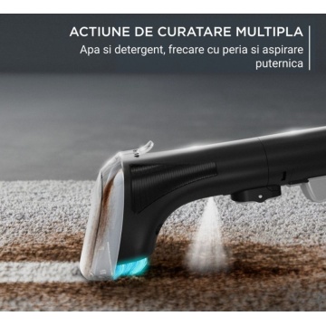 Aspirator cu spalare Rowenta IN5012F0, 400 W, Rosu / Negru - Img 5