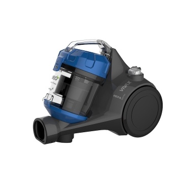 Aspirator fără sac Vivax VCC-700B NEO, 700W, Filtru HEPA 12, Recipient 2L, Tub telescopic, Albastru