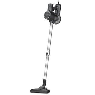 Aspirator vertical 2 in 1 Samus Sticky 60 Eco Gray, 600 W, 16 kPa, Ciclonic, Filtru HEPA, Recipient 800 ml, Gri