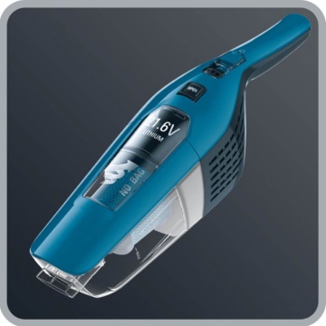 Aspirator vertical fara fir 2 in 1 Dual Force Cyclonic Rowenta RH6751WO, 48W, 21.6 V, 2 viteze, autonomie 75 min, recipient 0.6 l, albastru/negru - Img 5