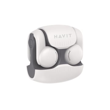 Casti HAVIT OWS907, Bluetooth 5.3, TWS, In-Ear, Control tactil, TWS, Gri - Img 1