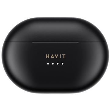 Casti HAVIT TW915E wireless, Bluetooth 5.3, Microfon, Noise Cancelling, Negru - Img 6