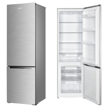 Combina frigorifica Albatros CFX343E, 262 L, 2 usi, Clasa E, dezghetare automata frigider, Inaltime 180 cm, Inox - Img 3
