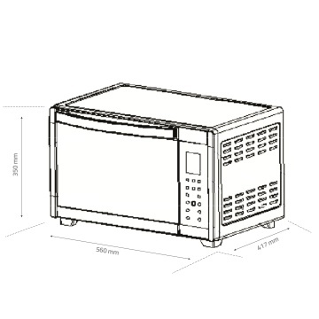 Cuptor electric Samus CSD-45BRC2 - Img 2