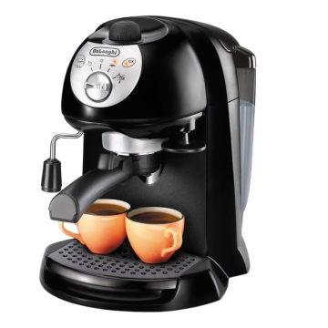Espressor manual De'Longhi EC201.CD, 1100 W, 15 Bar, 1 l, Oprire automata, Negru - Img 2