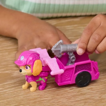 Figurina cu accesorii, Paw Patrol the Dino Movie, Skye - Img 4