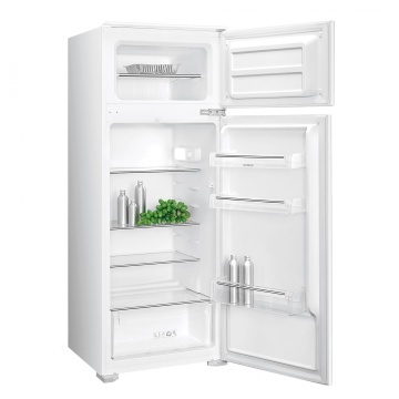 Frigider incorporabil cu 2 usi Samus SDBI299IE, 205 L, Motor Inverter, Clasa E, Accesorii de montaj incluse, Alb - Img 2