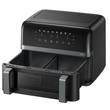 Friteuza cu aer MOVA, AeroChef FD20 Pro, 2700 W, 9L, Metal, LED, 7 Moduri, Negru - Img 5