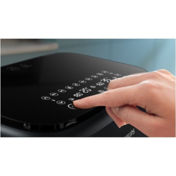 Friteuza dubla fara ulei Philips Airfryer Seria 3000 NA351/00, tehnologia Rapid Air, 2 recipiente de 2 dimensiuni, afisaj digital, 8 presetari, capacitate 9 litri, cronometru, compatibila cu HomeID - Img 7