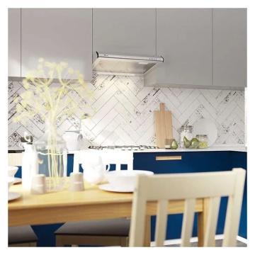 Hota traditionala Tornado Bona 10 (50) LED, 1 motor, latime 50 cm, absorbtie 380 m3/ora, filtru anti-grasimi aluminiu 5 straturi, Inox - Img 3