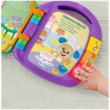 Jucarie interactiva Fisher Price, Laugh&Learn, Cartea de Povesti - Img 3