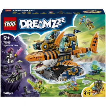 LEGO® DREAMZzz™ - Tancul tigru-rechin 71515, 1548 piese - Img 9