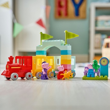 LEGO® DUPLO® - Calatorie in tren cu Bunicul Purcelus 10466, 35 piese, 2 ani+ - Img 10