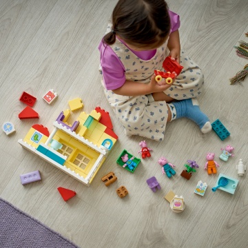 LEGO® DUPLO Peppa Pig - Casa de familie 10467, 84 piese - Img 8