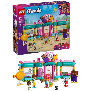 LEGO® Friends - Magazin de dulciuri din orasul Heartlake 42649, 376 piese - Img 2