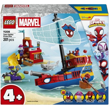 LEGO® Marvel - Corabia de pirati a echipei lui Spidey 11208, 201 piese - Img 9