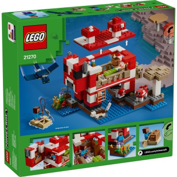 LEGO® Minecraft™ - Casa Ciuper-vaca 21270, 500 piese, 8 ani+ - Img 3