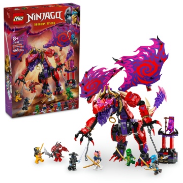 LEGO® Ninjago™ - Dragonul haosului Thunderfang 71832, 668 piese