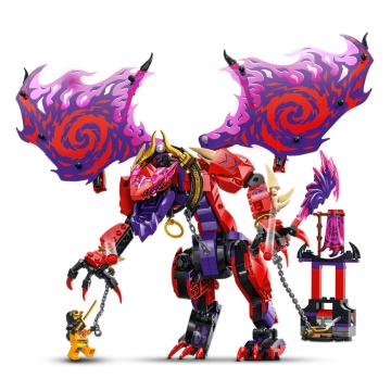 LEGO® Ninjago™ - Dragonul haosului Thunderfang 71832, 668 piese - Img 7