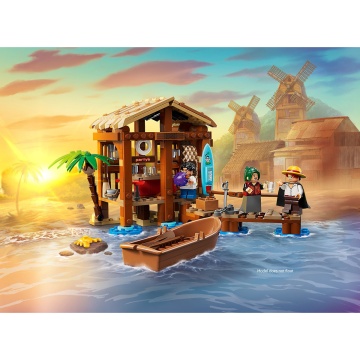 LEGO® ONE PIECE - Coliba in Satul Morii 75636, 299 piese - Img 7