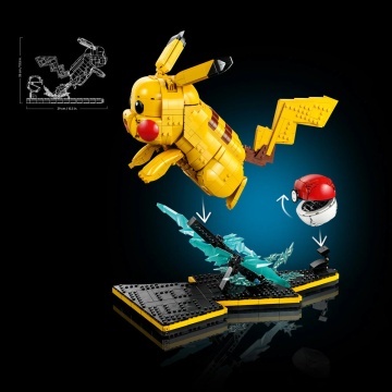 LEGO® Pokémon™ - Pikachu si Poké Ball 72152, 2050 piese - Img 5
