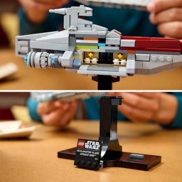 LEGO® Star Wars – Acclamator-Class Assault Ship™ 75404, 450 Piese, 18 ani+ - Img 8
